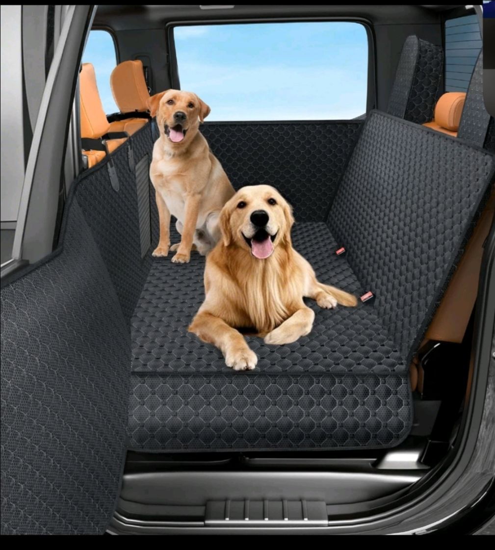 DIAMOOKY Truck Back Seat Extender for Dogs, Upgraded Waterproof Pet Seat Cove...