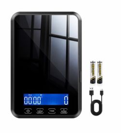 NEW Compact Digital Kitchen Scale (Black)