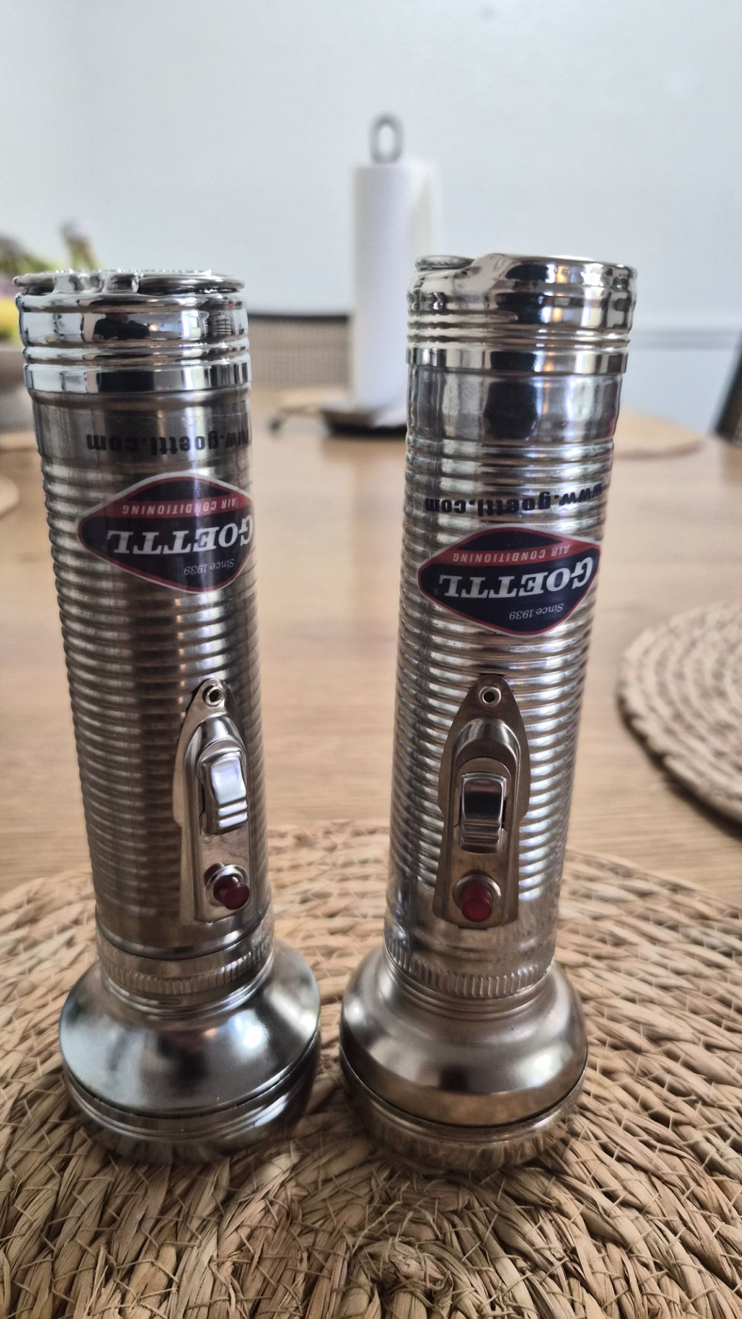 Vintage flashlight