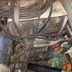 Gas Driven Welder Hobart Champ 140  Stick. With  Cables 