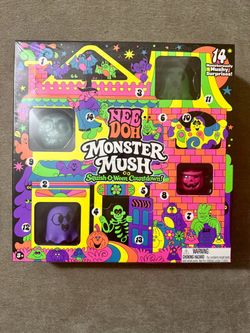 NeeDoh Monster Mush Squish-O-Ween Countdown 14 Squishy Toys