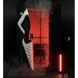 SaunaBox® SmartSteam Pro With Red-Light Therapy