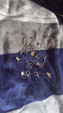 Tiny keychains or jewelry