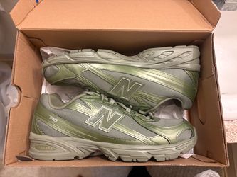 New balance green x gray