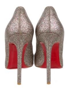 CHRISTIAN LOUBOUTIN Glitter Pigalle Pumps