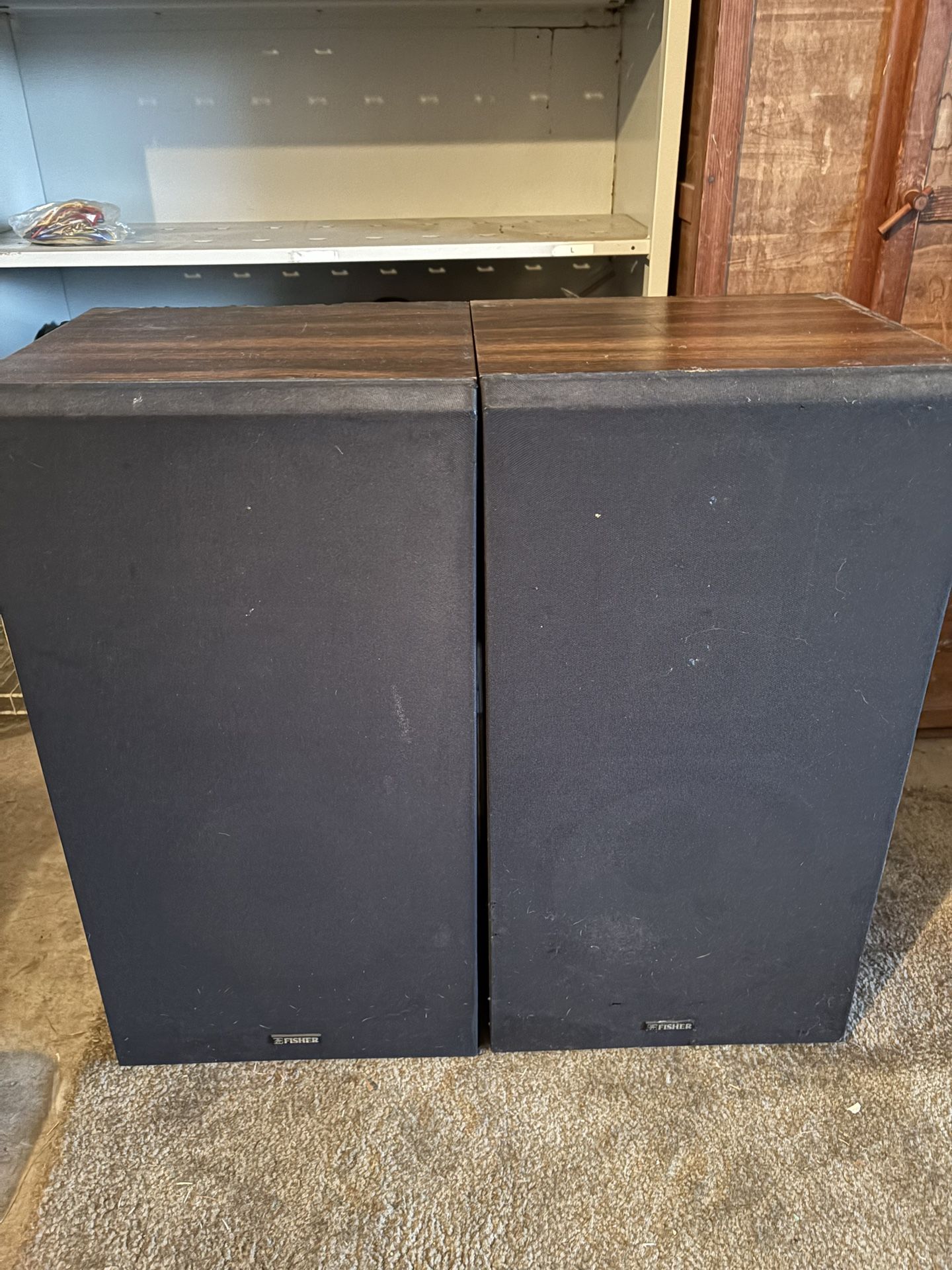 Fisher DS-826 hi fi speakers