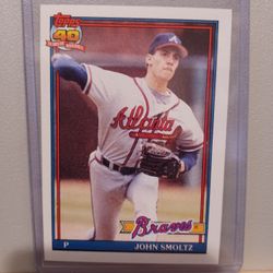 5 Baseball Cards Of  JOHN SMOLTZ  For 12.00. Dollars  ,PICK UP ONLY  - Jersey City Nj 