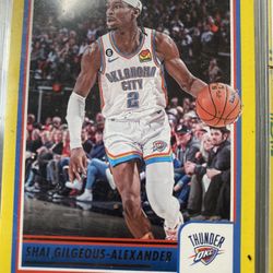 Shai Gilgeous-Alexander Basketball Card 