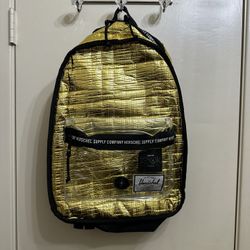 Herschel Supply Co Zumiez 100K 2020 Limited Edition Gold Foil Backpack
