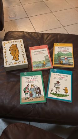 Vintage Winnie the Pooh book collection