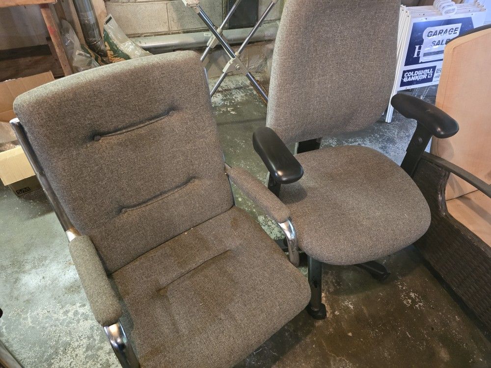 Office Chairs, Grey