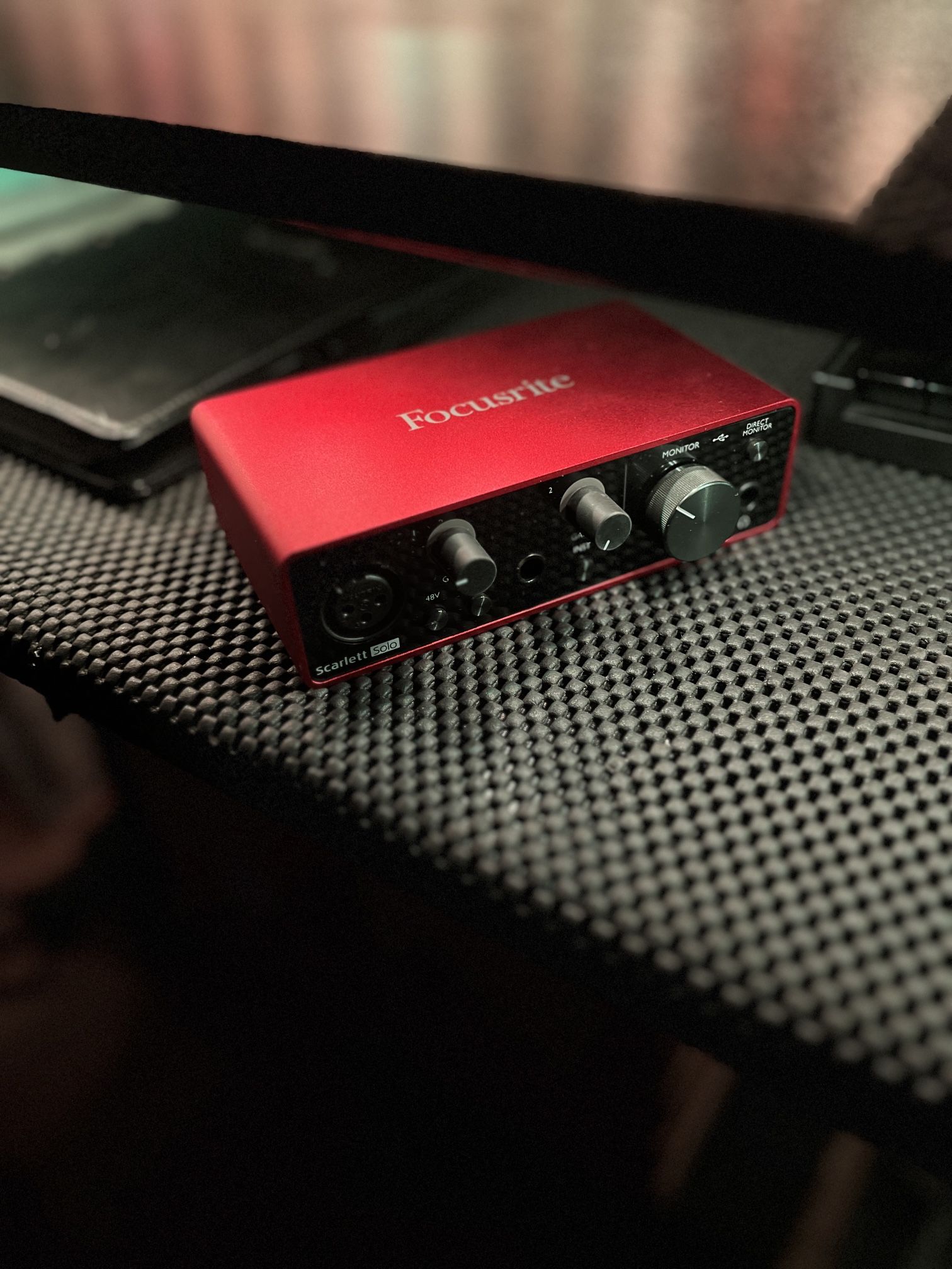 Scarlet Solo Interface