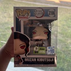 DEMON SLAYER ECCC STICKER MUZAN FUNKO POP ANIME