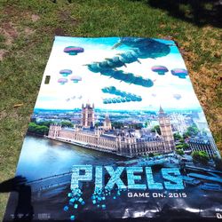 Giant Vinyl Movie Theater Poster 