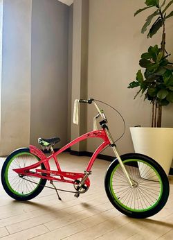 Electra Pink Rat Fink Roadster 3i Beach Cruiser