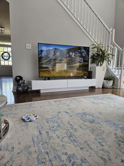 White TV Stand