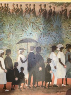 Ida Jackson funeral possession painting