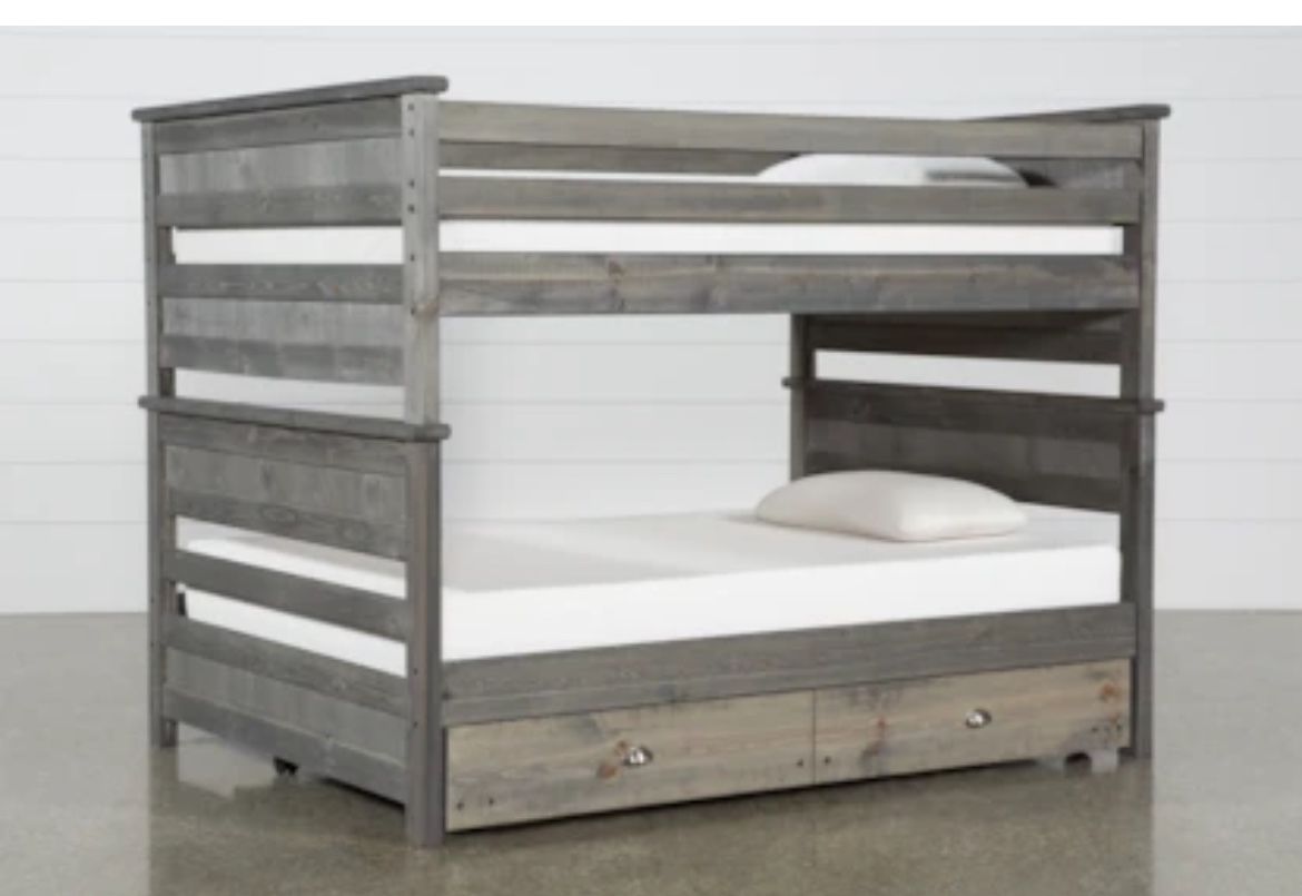 Full size Bunk Beds  With Trundle