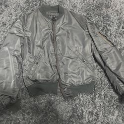 Large bomber jacket