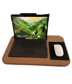 Custom Handcrafted Wooden Laptop Stand for Microsoft Surface Pro 9/10/11