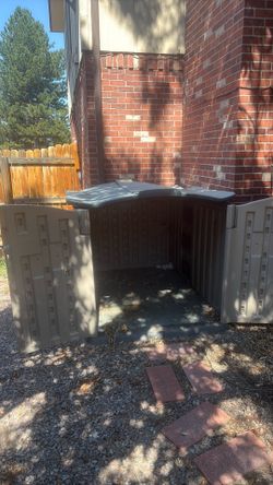 Outdoor shed