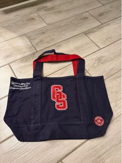 Gymshark Collegiate Tote Bag Heavy Blue NEW