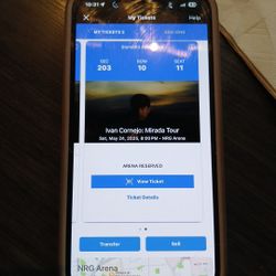 Tickets For Ivan Cornejo