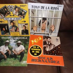 Tejano & Tejano Conjunto Vintage Vynil Lps