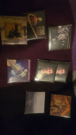 Various Mini Brand Vinyl Records Set