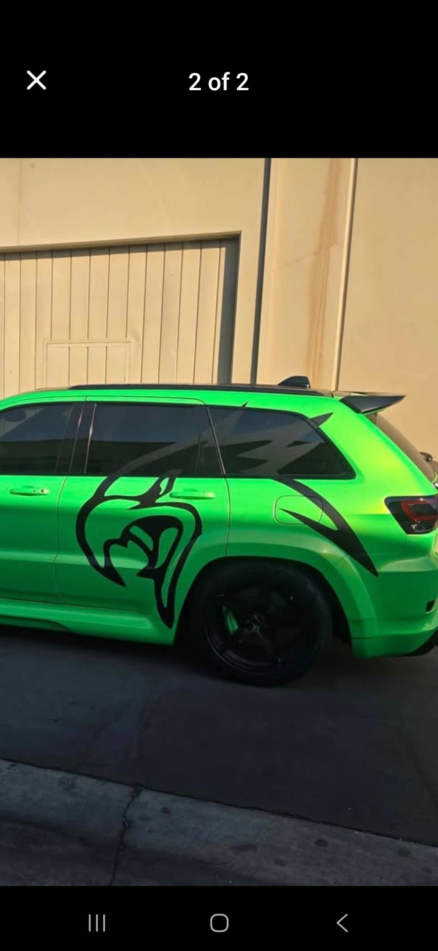 Track hawk jumbo decal