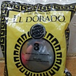 Burger King Road to El Dorado 2000 #3 Pouncing Jaguar & Tzekel in Unopened Package. 