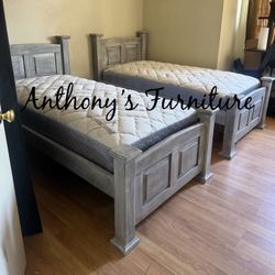 Twin Bed And Mattress 