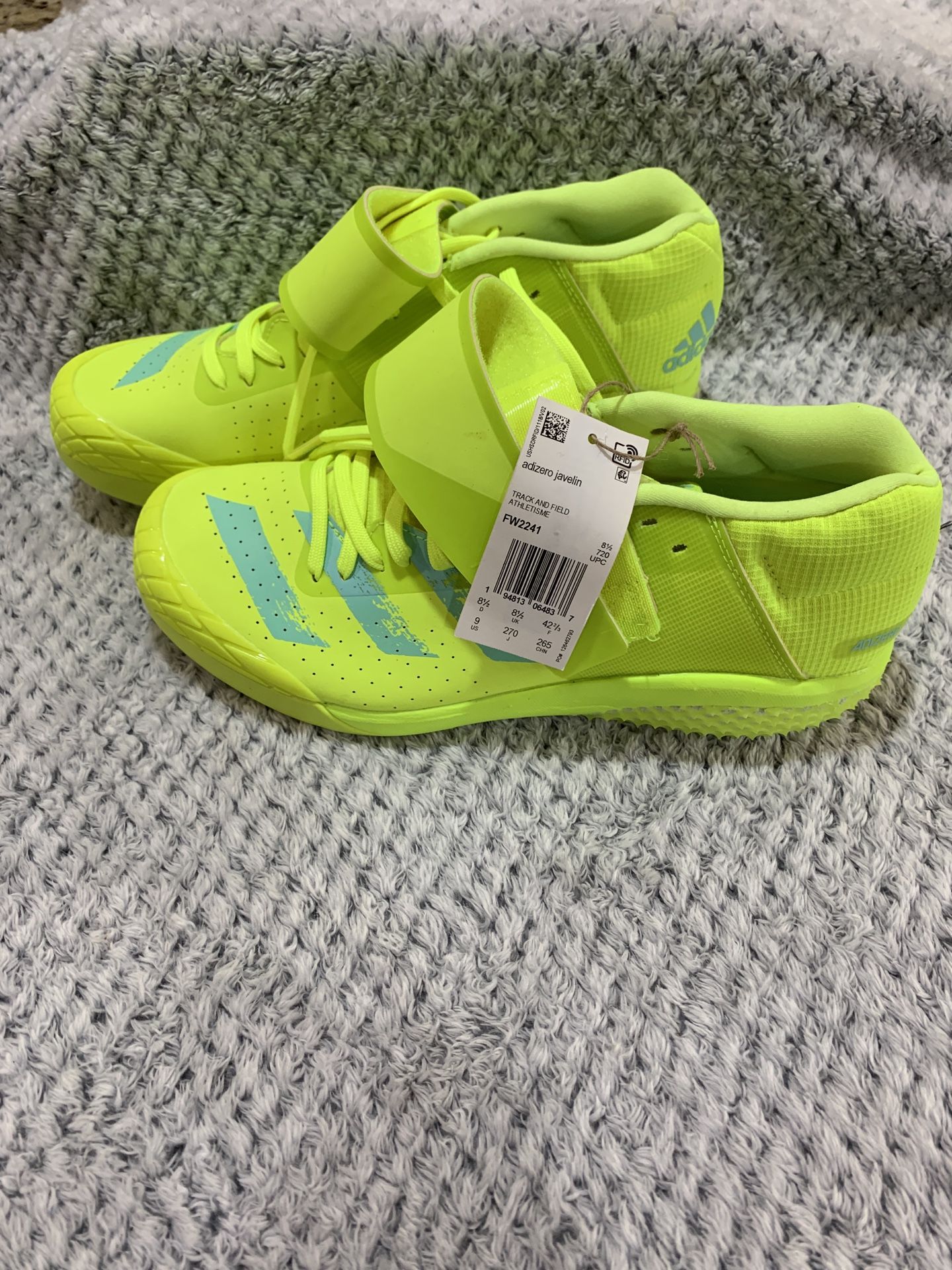 New Adidas Javelin Boots Size 9