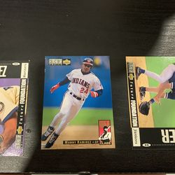 Rookie Cards Derek Jeter, Alex Rodriguez, & Manny Ramirez