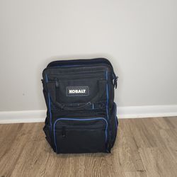 Kobalt Blue Black Polyester 11.5-in Backpack in the Tool Bags ...

