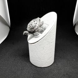 Sterling Silver Turtle Ring