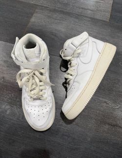 Nike high top Air Force 1 White