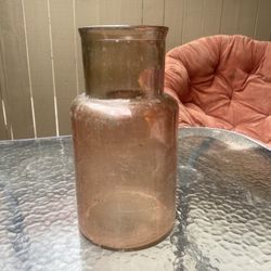 10 Inch Pink Jar 