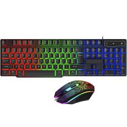 Gaming Keyboard And Mouse 2in1