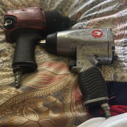 “Earthquake” 1/2 In  Pneumatic Impact Wrench/“Husky” 1/2 In. Impact Wrench  