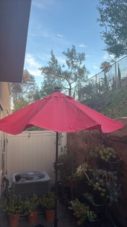 Patio Umbrella and Base
