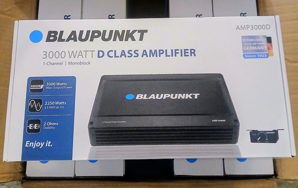 Blaupunkt 3000 Watts Amplifier Brand New In The Box