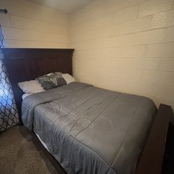 Solid Wood Queen Size Bed Frame