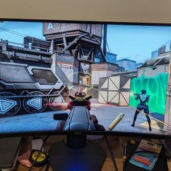 dell 27 QHD@165hz curved gaming monitor 