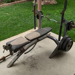 Viper XT-1400 Full Weight Set With Bench 