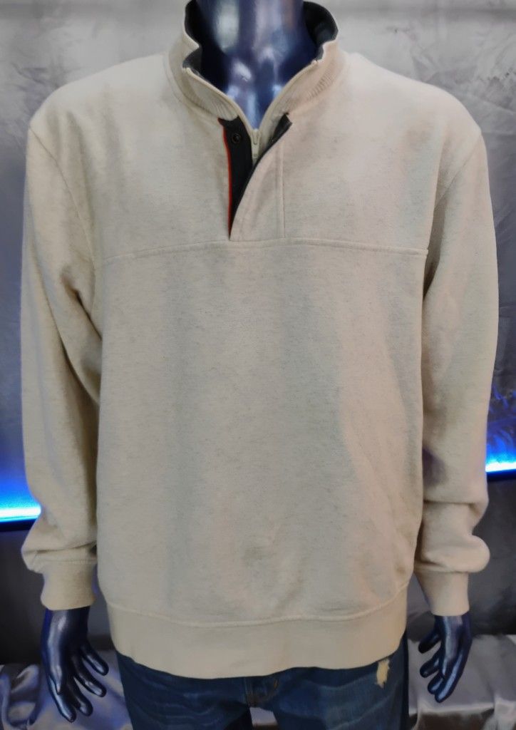 Orvis Fleece Pullover Men’s XL Cream