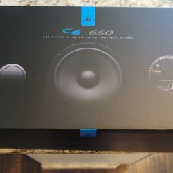 Brand New JL Audio C6 650 6.5 inch car audio component speakers with tweeters SQ