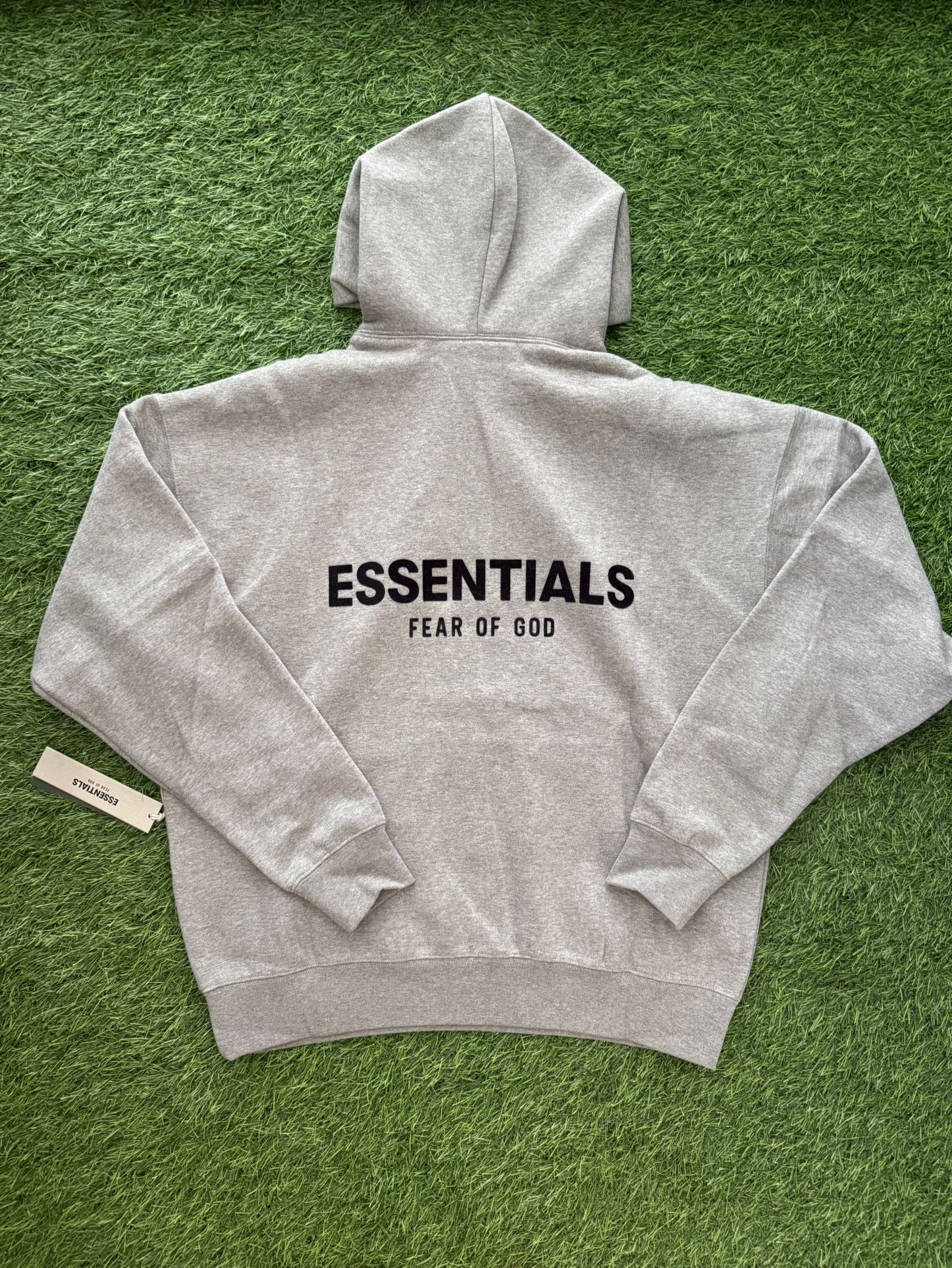 Fear Of God Essentials Hoodie Dark Oatmeal