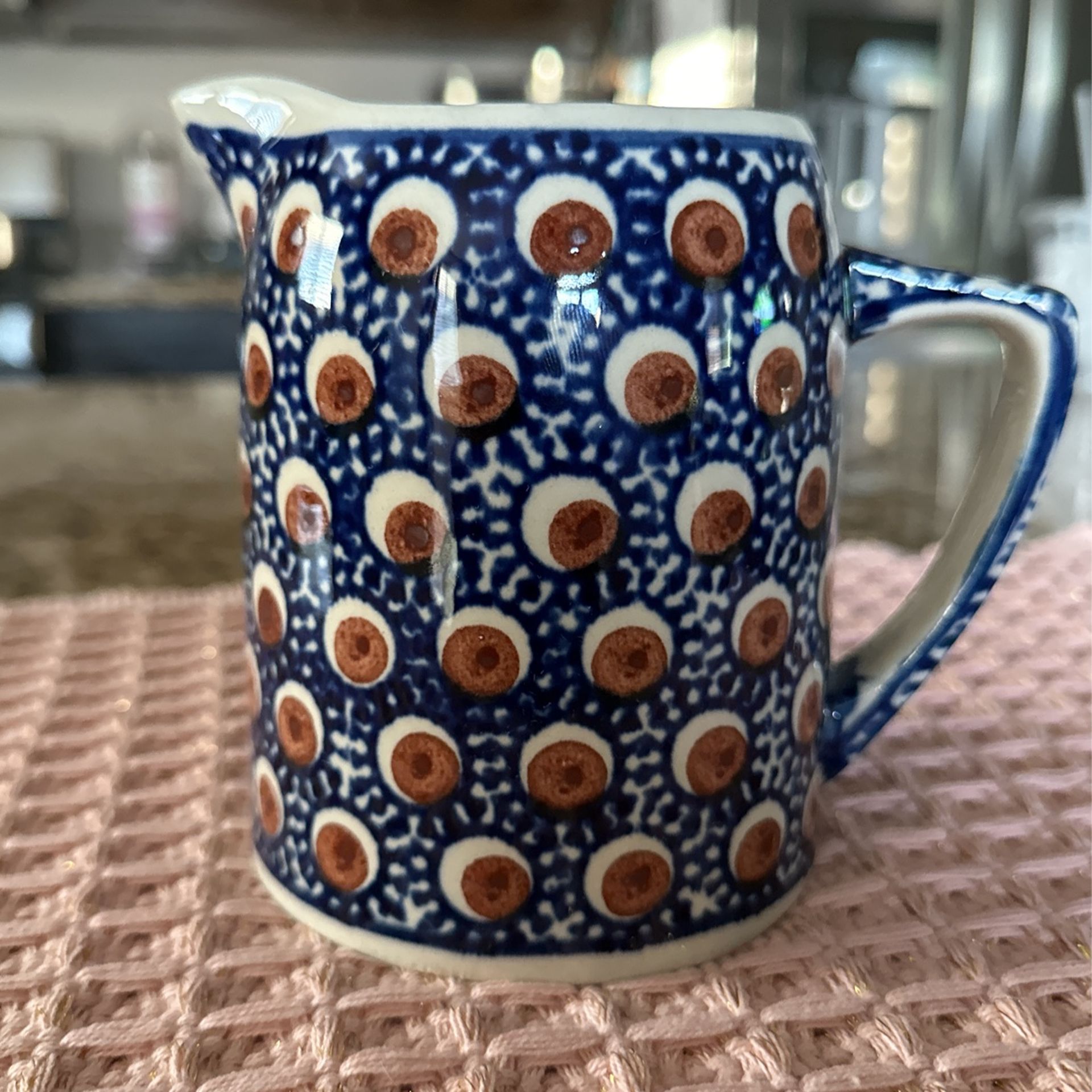 Hand painted Pitcher - Made In Poland