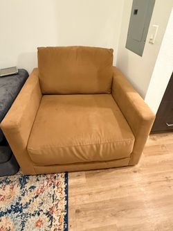 Free sofas rust suede